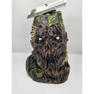ADULT WOOD MONSTER MASK ~ LATEX HORROR COSTUME HALLOWEEN PARTY COSPLAY ~ NEW